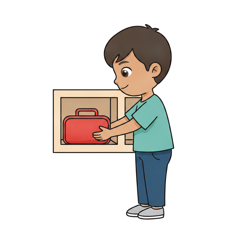 Put away your lunchbox