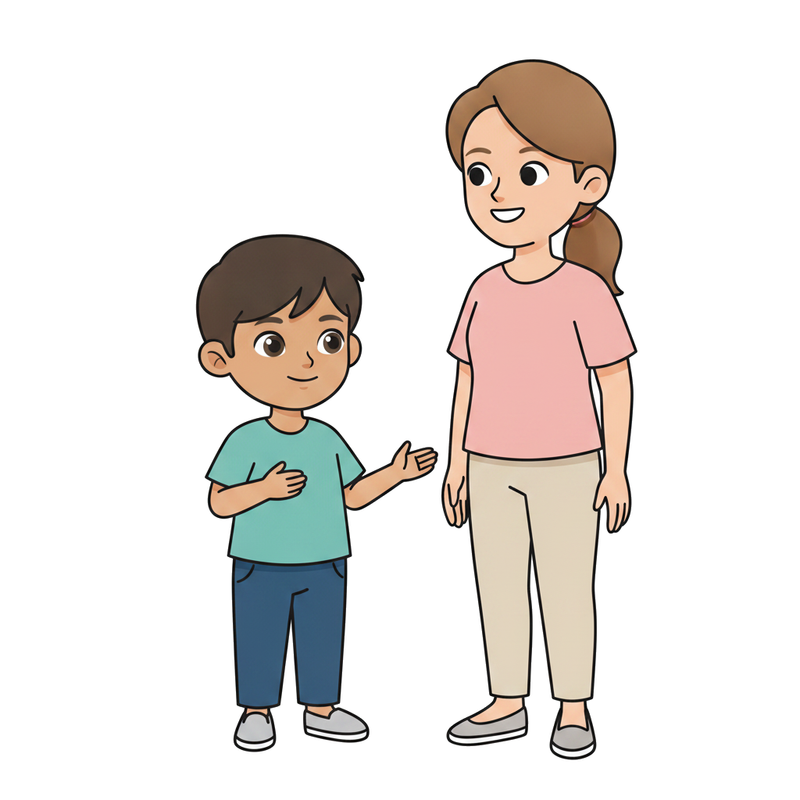 Say "Help, please"