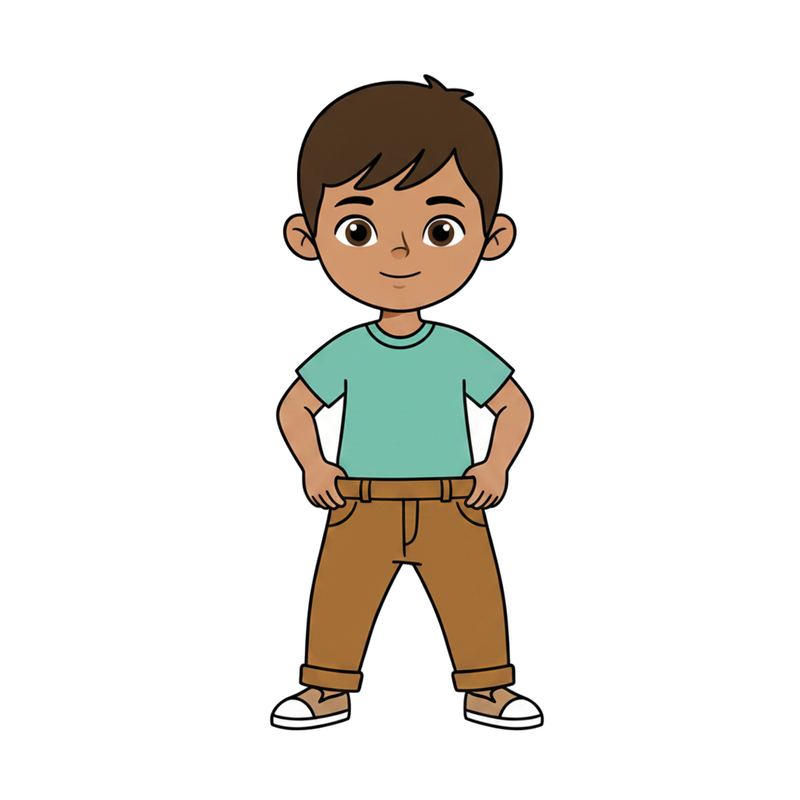 Put on your trousers