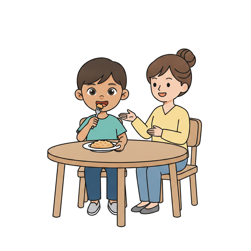 Comer en un restaurante