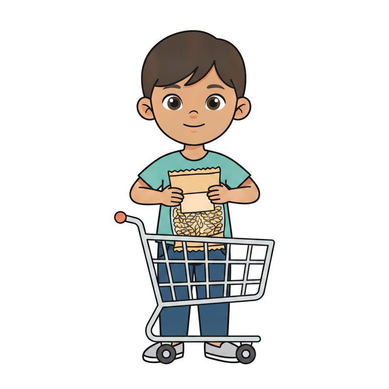 Pôr os produtos no carrinho