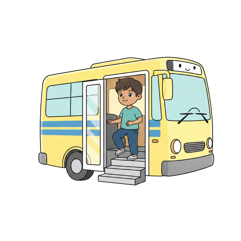 Entrar no ônibus