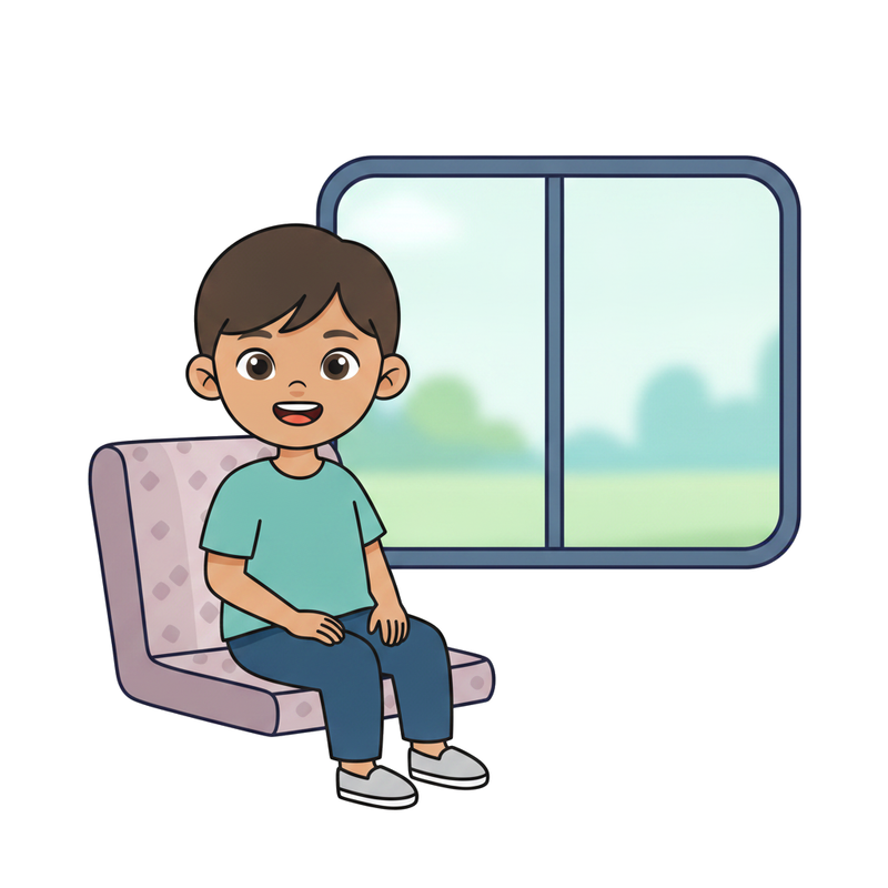 Sentar no ônibus