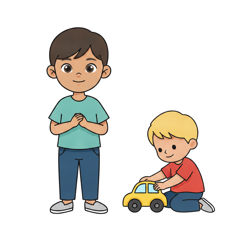 Let your friend play