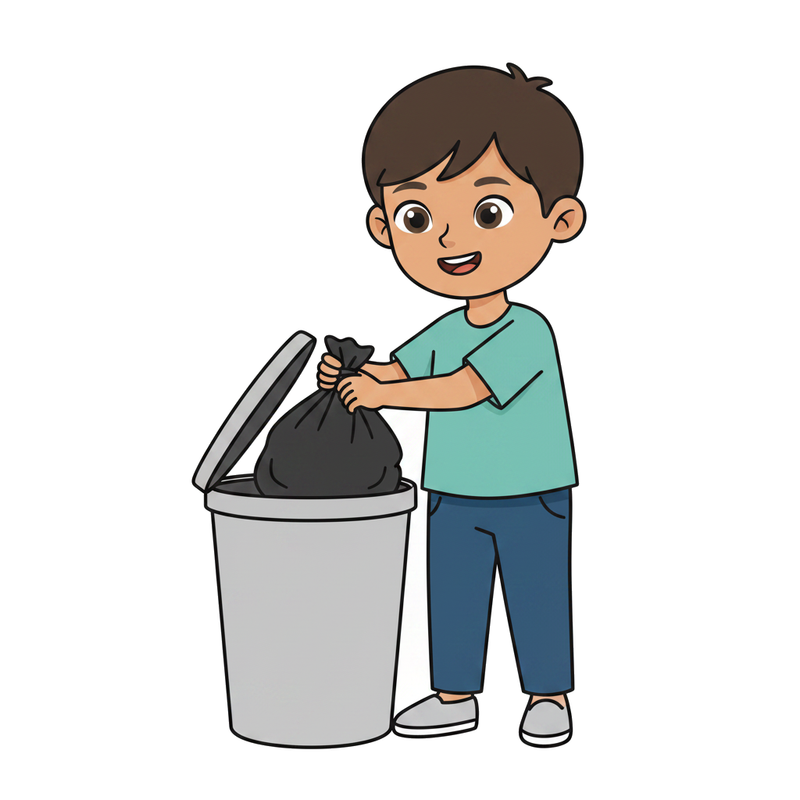 Take out the rubbish