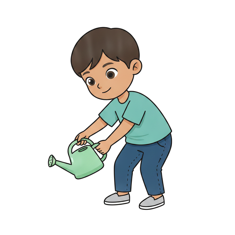 Get the watering can