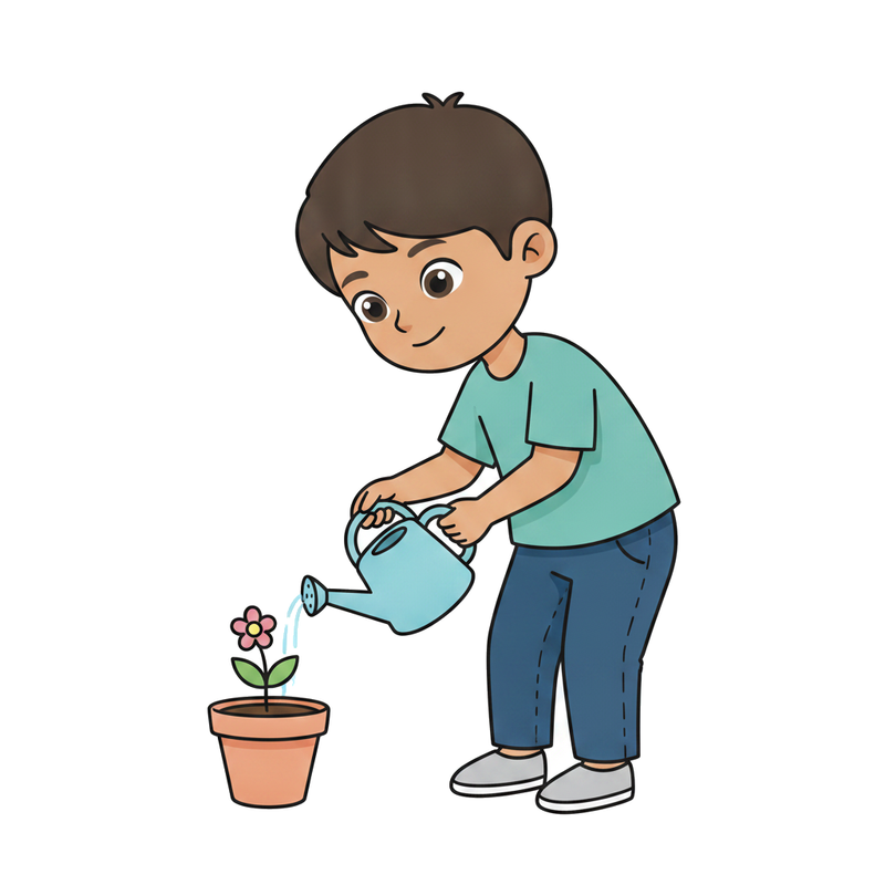 Water the plants