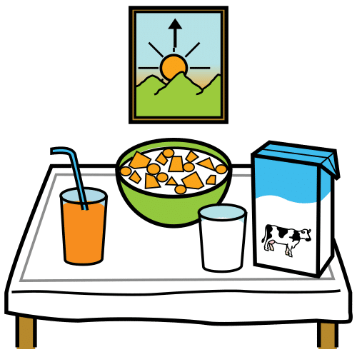 Hora del desayuno