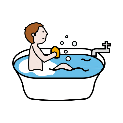 Wash your body