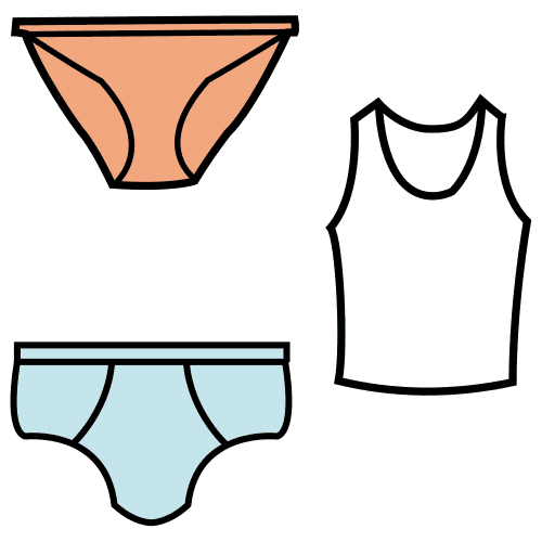 Getting dressed