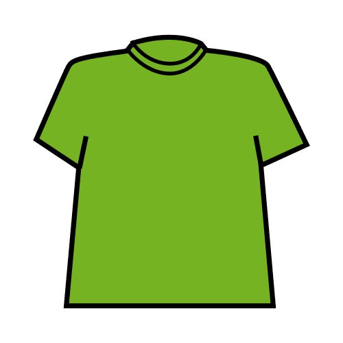 Put on your t-shirt
