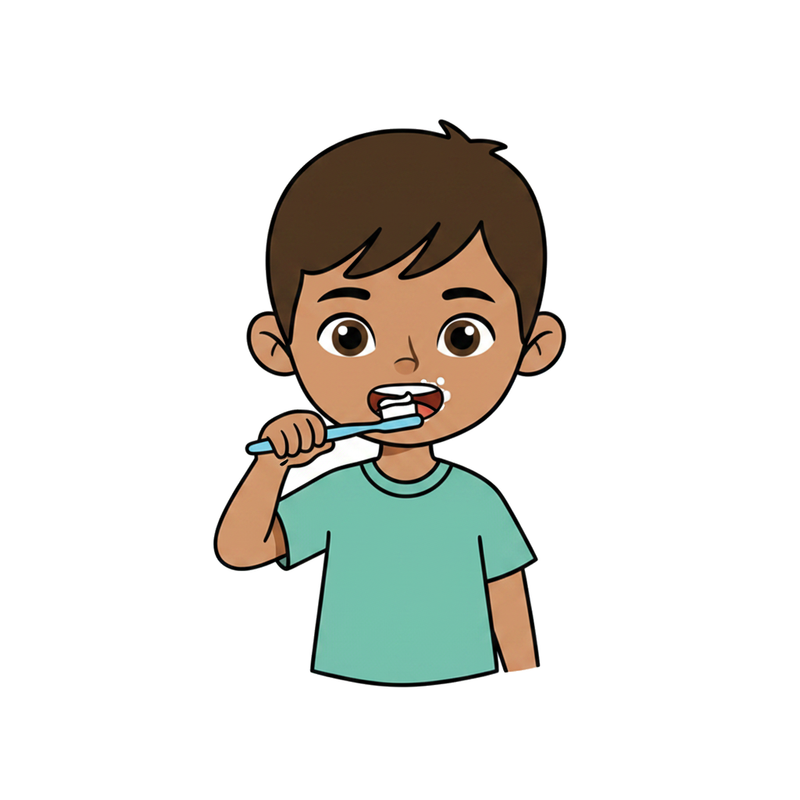 Brush your teeth