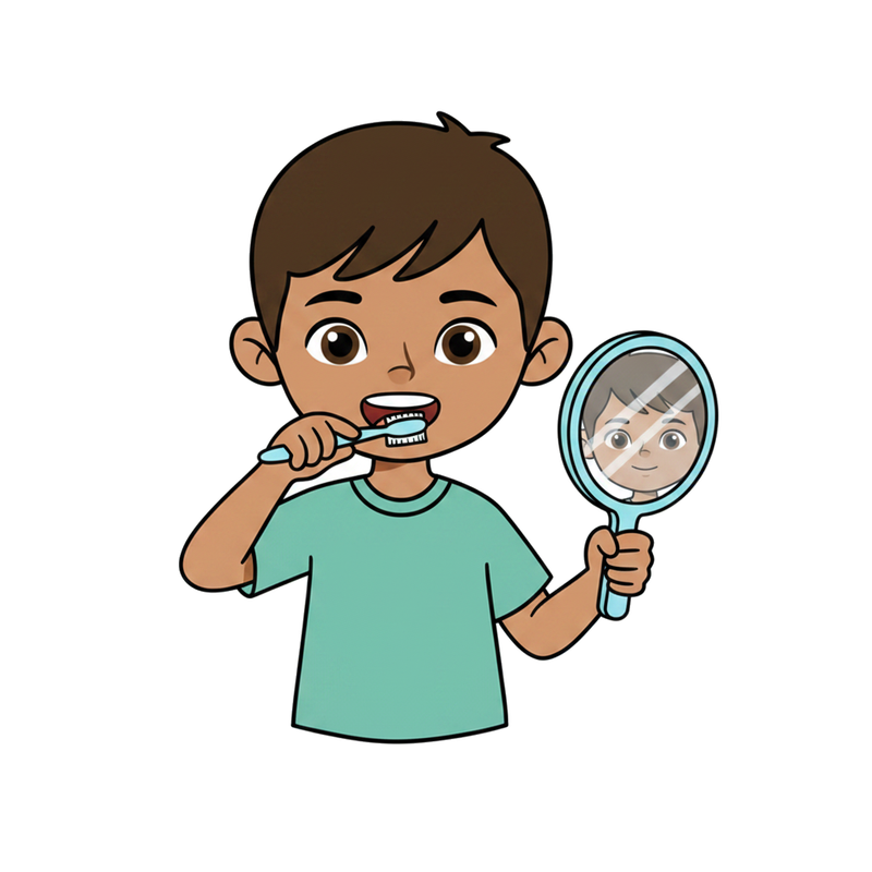 Brush your teeth