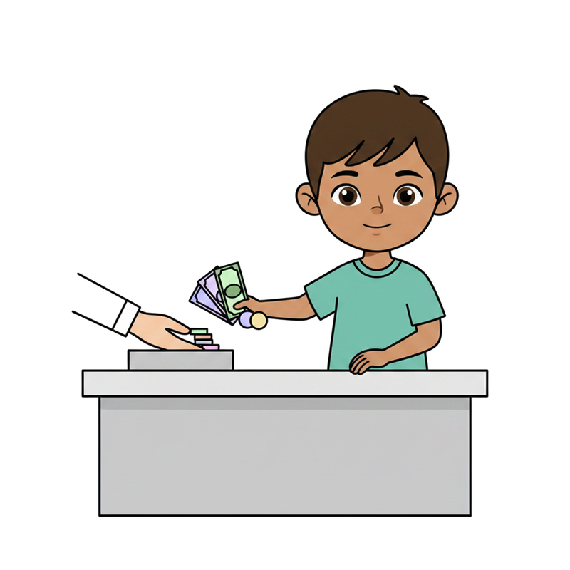 Pagar as compras