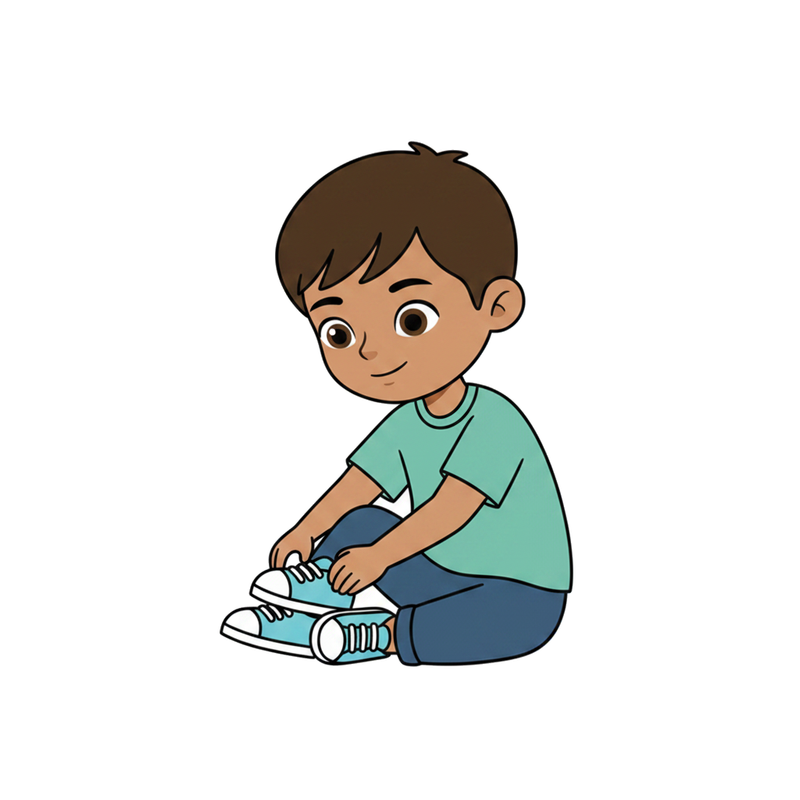 Put on your shoes