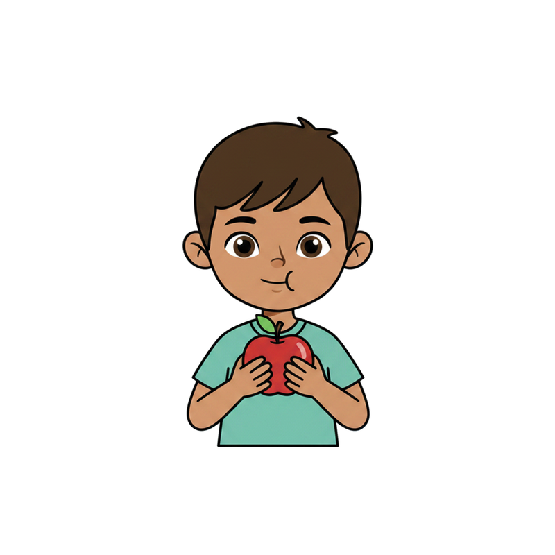 Eat the apple