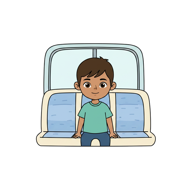 Sentar no ônibus