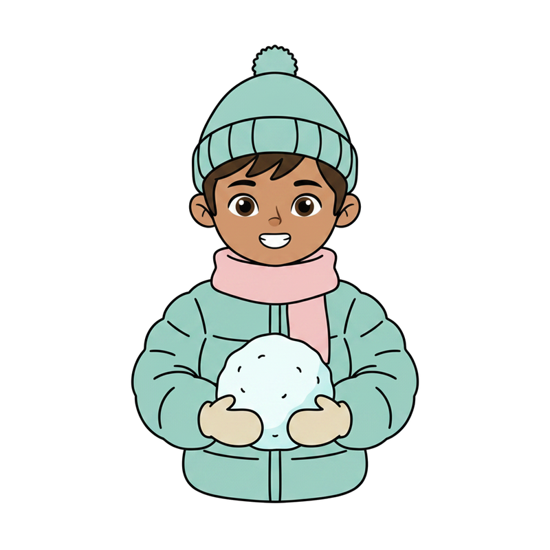 Jugar en la nieve