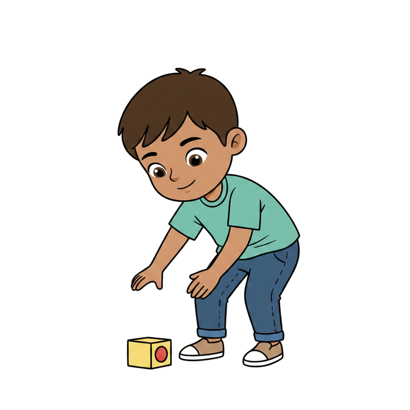 Pegar um brinquedo