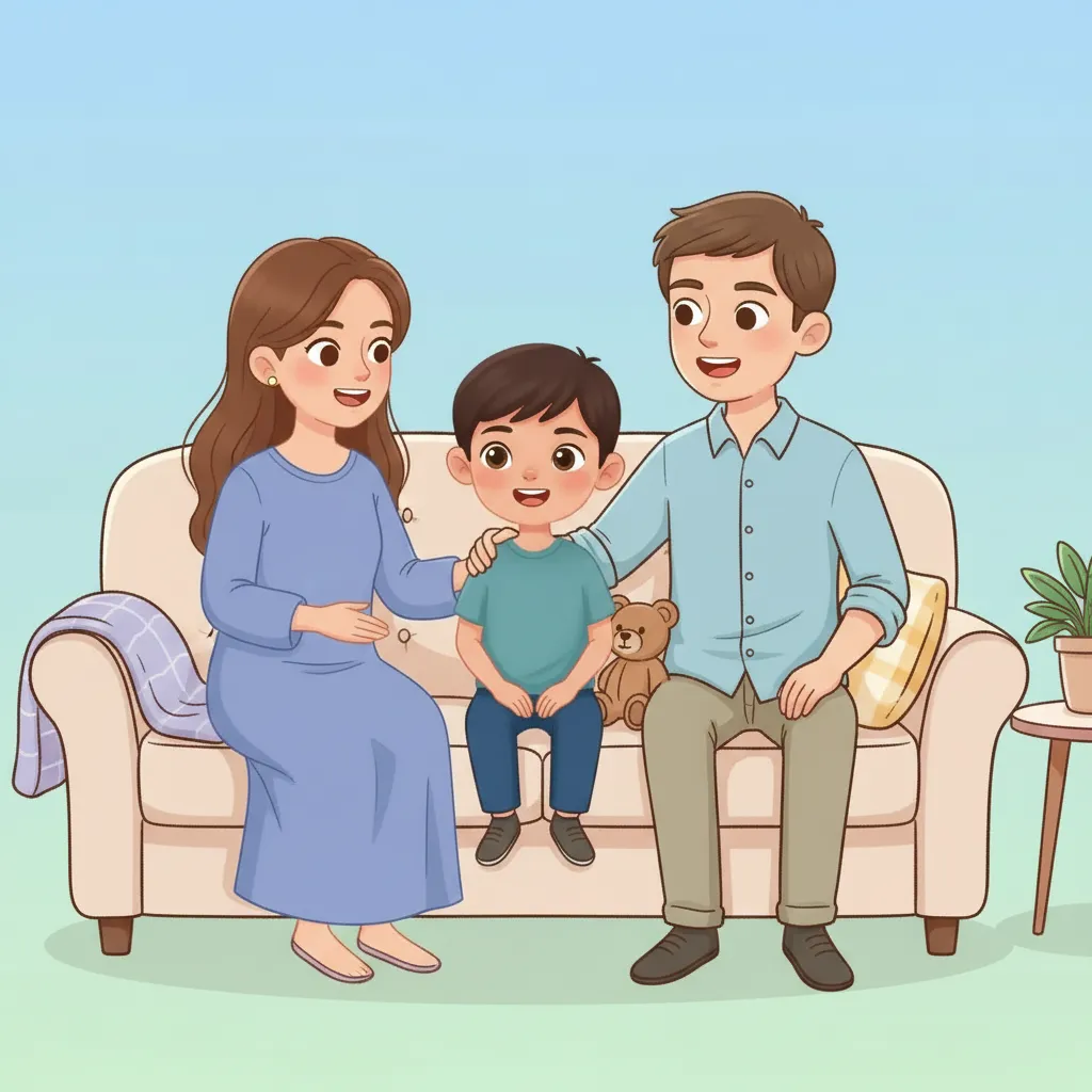 Um novo irmão ou bebé em casa